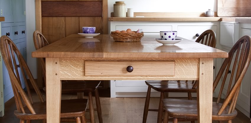 Shaker Style oak kitchen table Shaker Style oak kitchen table